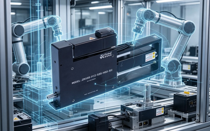 integrated linear rotary actuator Z-axis