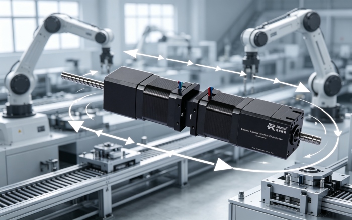 linear rotary stepper actuator scenarios image